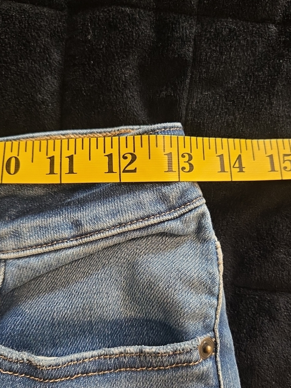 Good American Good Legs Mid-Rise Flare Jeans Indigo1211 Retro Size 6/28 NWT - Picture 11 of 16